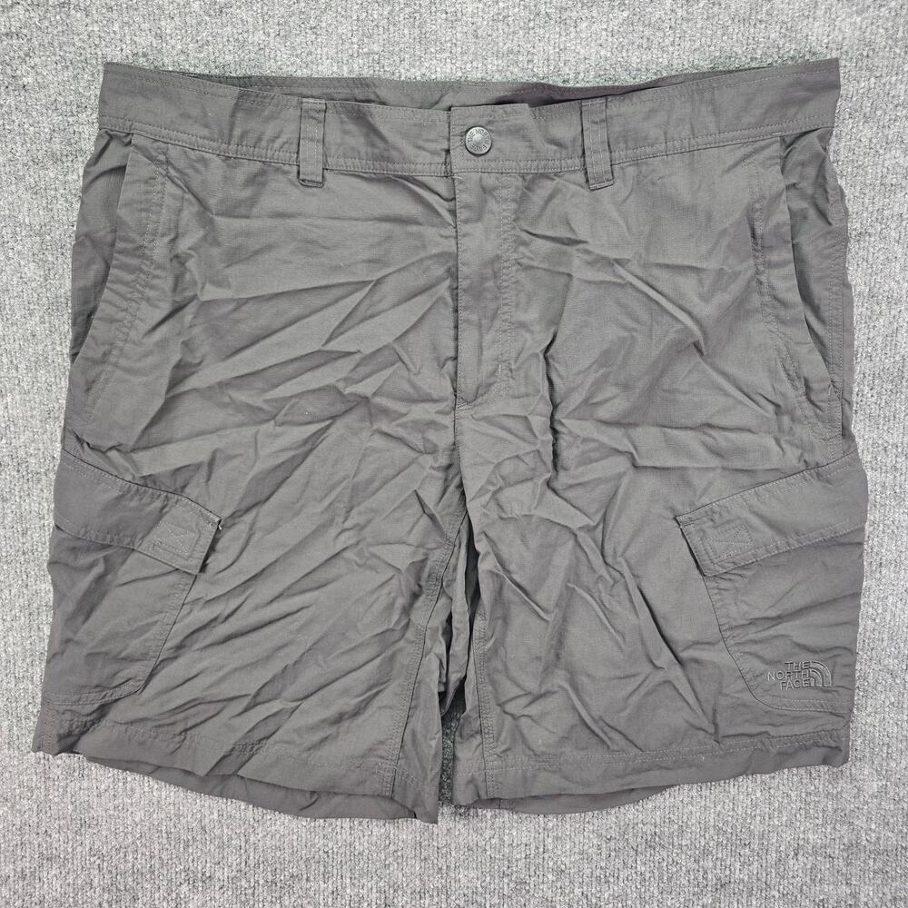 The North Face Horizon Shorts Mens 38 10" Dark Gray Hiking Outdoor Utility Nylon